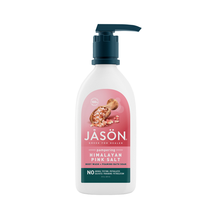 Jason Himalayan Pink Salt Foaming Bath Soak & Body Wash 887ml